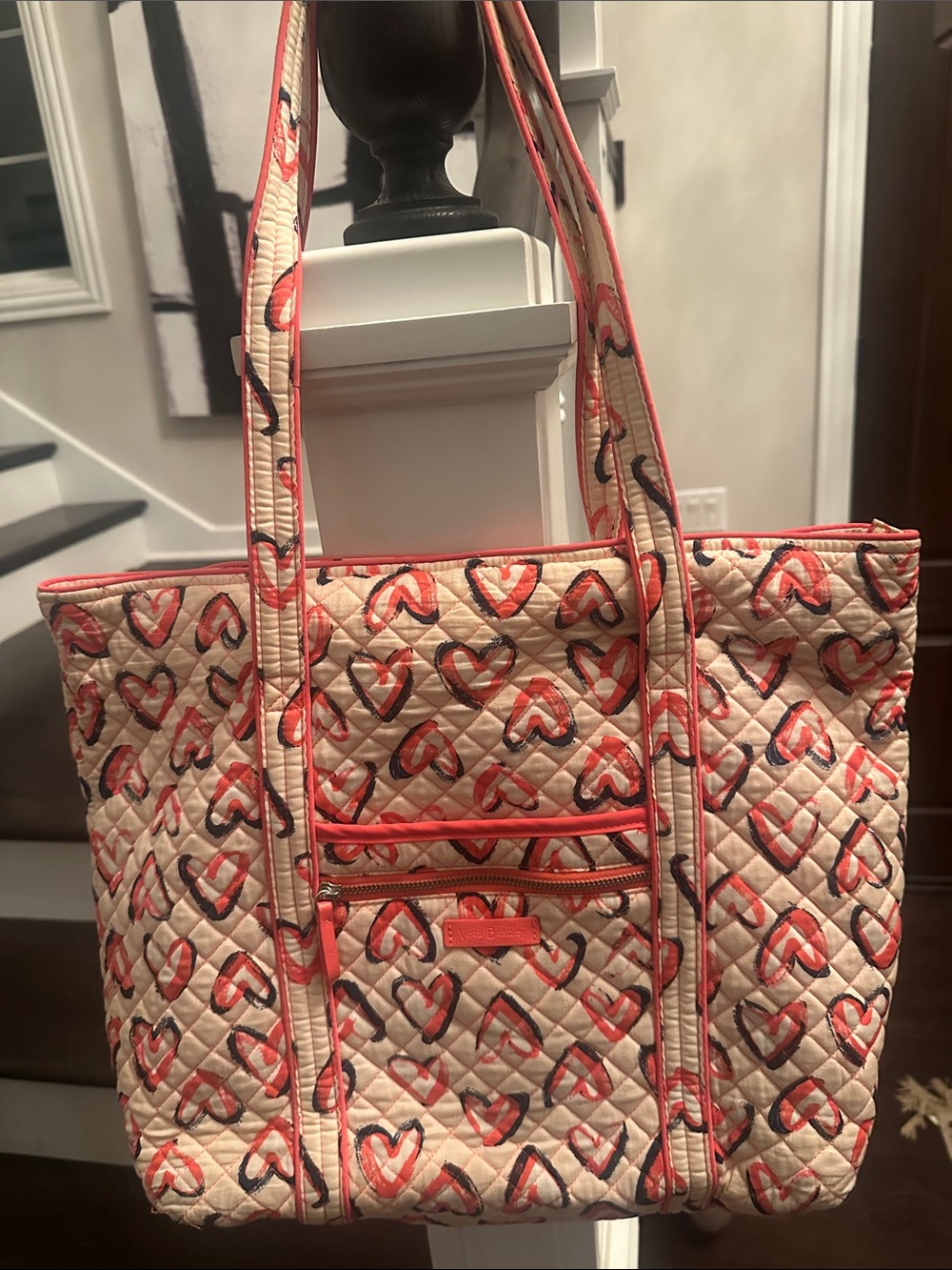 VERA BRADLEY QUEEN OF HEARTS TOTE
